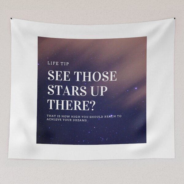 Item preview, Reach As High As Those Stars! Achieve Your Dreams! designed and sold by ShaunSandhu.