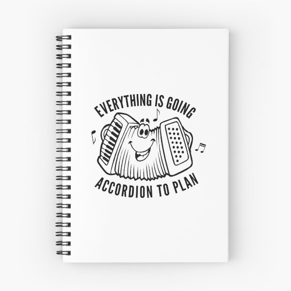 Item preview, accordion player / Everything is going accordion to plan designed and sold by portrait4you.