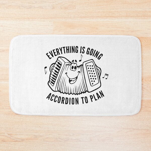 Item preview, accordion player / Everything is going accordion to plan designed and sold by portrait4you.