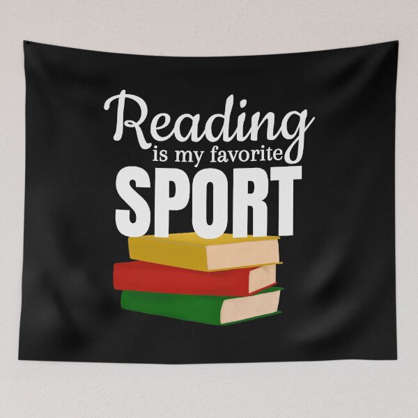 Item preview, Reading is my favorite Sport Quote  designed and sold by onepiconetreat.