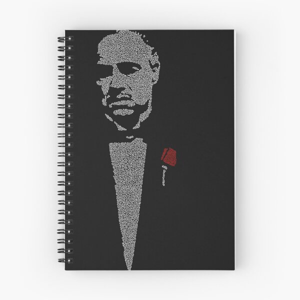 Item preview, Scene from The Godfather made up of small curved shapes designed and sold by AmoebaLine.