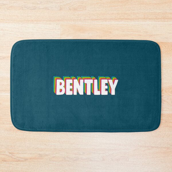 Item preview, Bentley Hello My Name Is Bentley Rainbow Name Tag designed and sold by FlatSixGraphic.