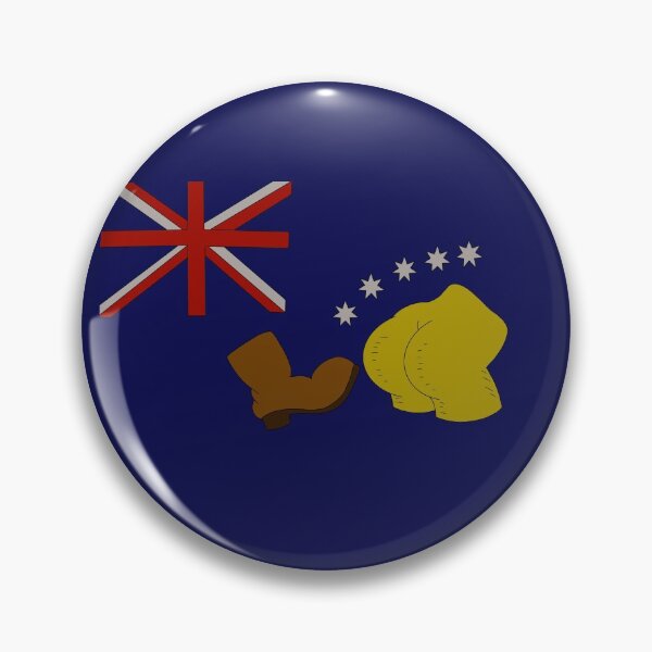 Item preview, The Simpsons Australian Boot Flag designed and sold by thebcarts.