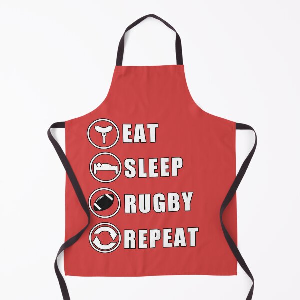 Item preview, Eat Sleep Rugby Repeat designed and sold by teledesign.