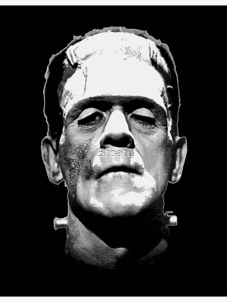 "Boris Karloff Frankenstein's Monster" Poster for Sale by Stoaty
