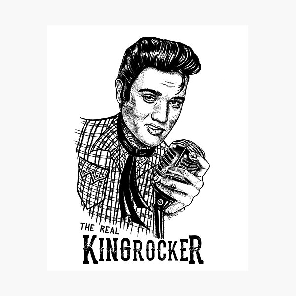 Western Kingrocker Fotodruck