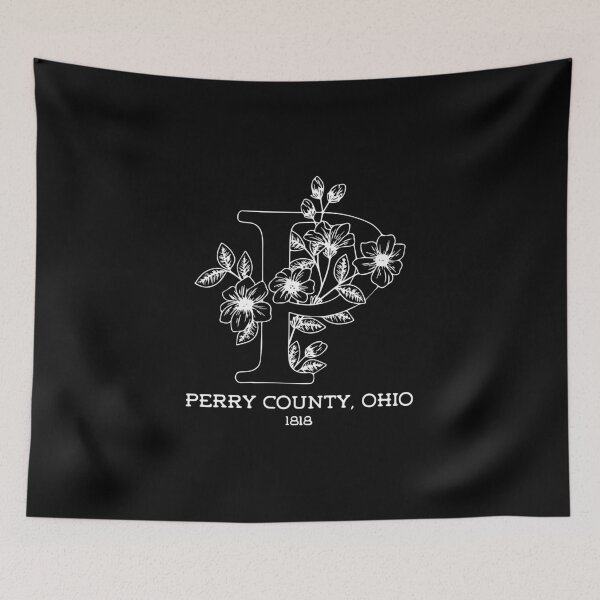 Item preview, Perry County, Ohio Floral | White designed and sold by PerryCoConnect.