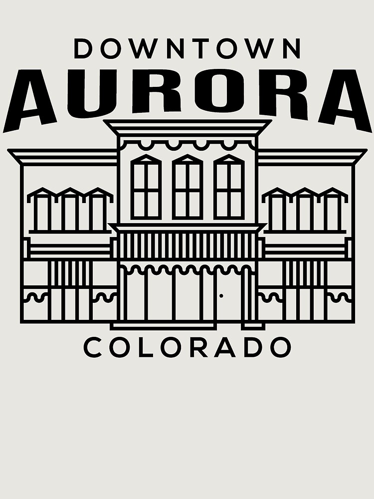Thumbnail 6 von 6, Premium Oversized Hoodie, Downtown Aurora CO designt und verkauft von HalpinDesign.