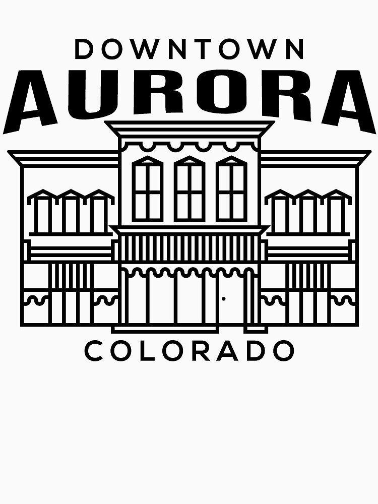 Thumbnail 6 von 6, Hoodie, Downtown Aurora CO designt und verkauft von HalpinDesign.