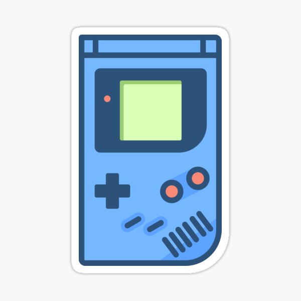 Retro Handheld Console Sticker