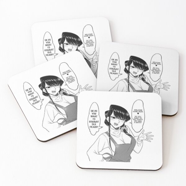 Item preview, Komi-San Wants To Commit Tax Fraud  designed and sold by SushiShinobi.