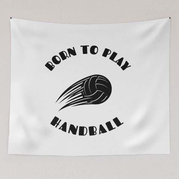 Item preview, Born To Play Handball  designed and sold by joabaj.