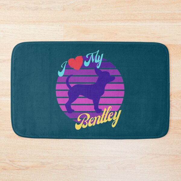 Item preview, Chihuahua My Bentley Chihuahua Dog Retro Sunset designed and sold by FlatSixGraphic.