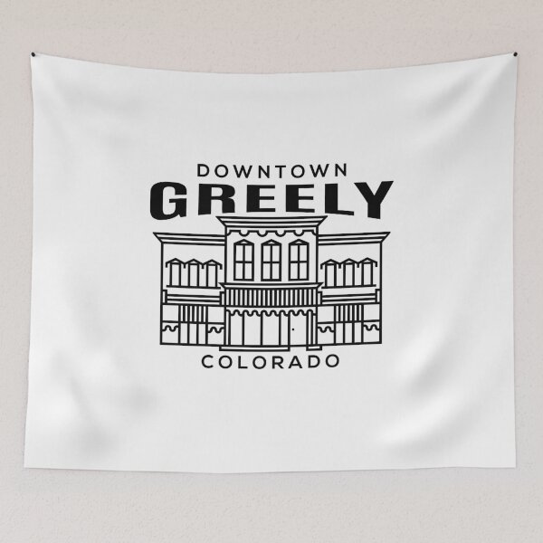 Item preview, Downtown Greely CO designed and sold by HalpinDesign.