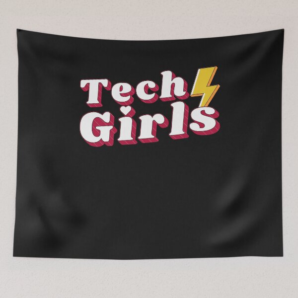 Item preview, Cool Tech Girls Vintage & Retro designed and sold by aladdindesigns.