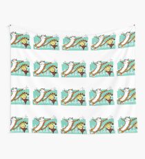 Calvin and Hobbes Dancing Wall Tapestry