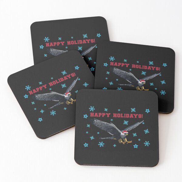 Item preview, Falcon Happy Holidays Falcon designed and sold by FlatSixGraphic.