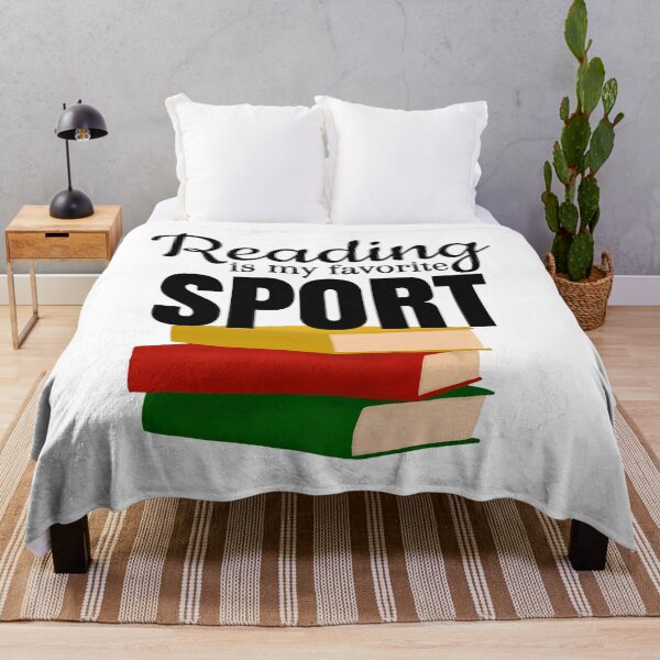 Item preview, Reading is my favorite Sport Quote designed and sold by onepiconetreat.