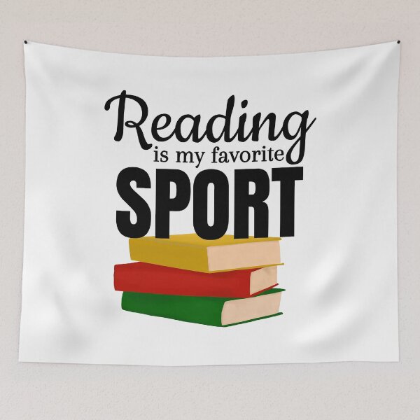 Item preview, Reading is my favorite Sport Quote  designed and sold by onepiconetreat.