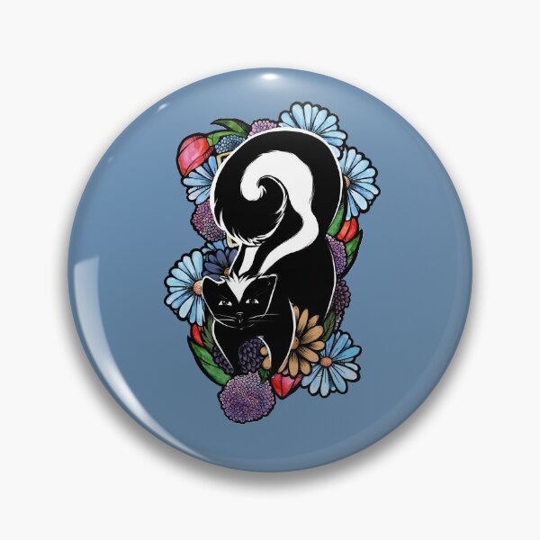 Item preview, Floral Skunk designed and sold by FrictionMaxxing.