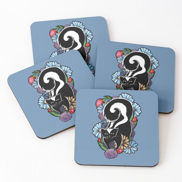 Item preview, Floral Skunk designed and sold by FrictionMaxxing.