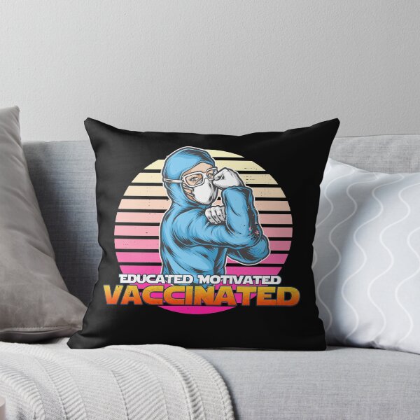 Item preview, Educated Motivated Vaccinated designed and sold by arendbotha.