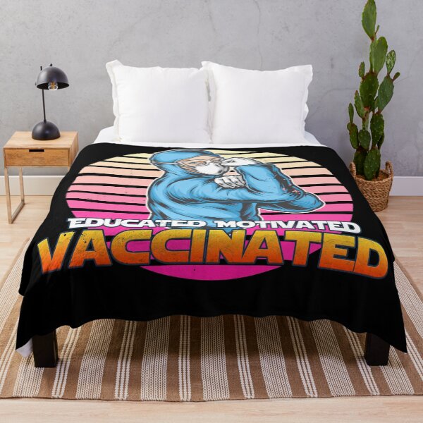 Item preview, Educated Motivated Vaccinated designed and sold by arendbotha.
