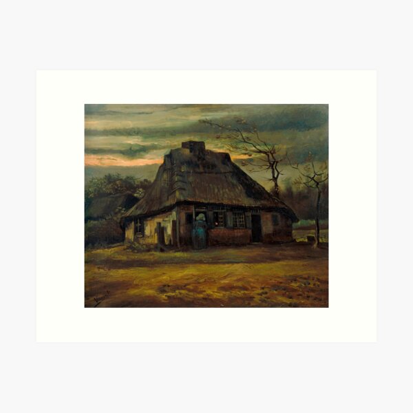 Item preview, 1885-Vincent van Gogh-The cottage-65,5x79 designed and sold by paulrommer.