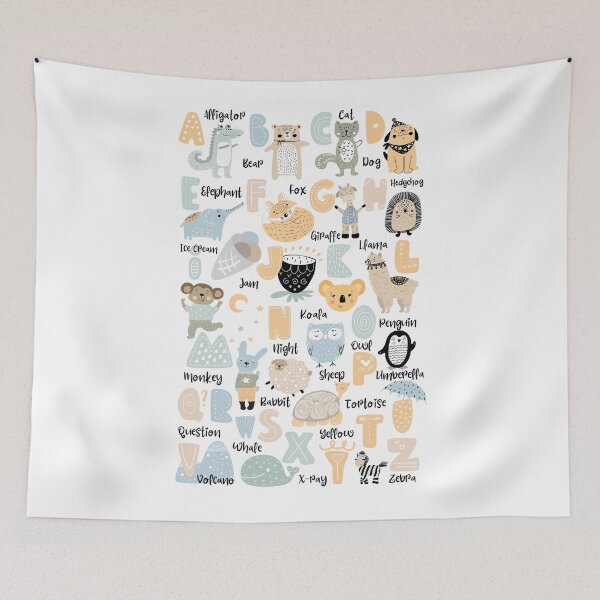 Item preview, Alphabet designed and sold by holbytv.