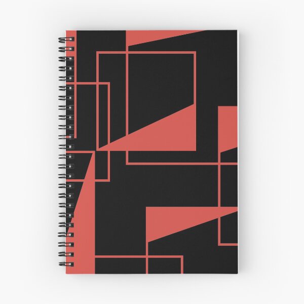Item preview, Red, modern, dynamic, trendy, bold geometric pattern  designed and sold by theendup.