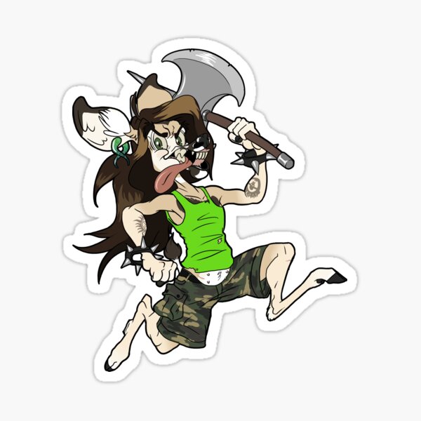 Metal Meltdown Sticker