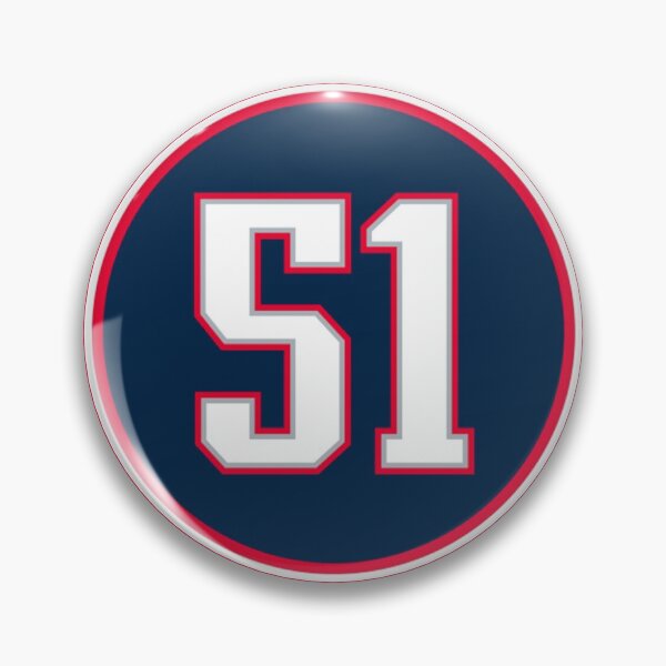 Item preview, New England Patriots Ja'Whaun Bentley Number 51 Jersey New England Patriots Inspired designed and sold by FlatSixGraphic.