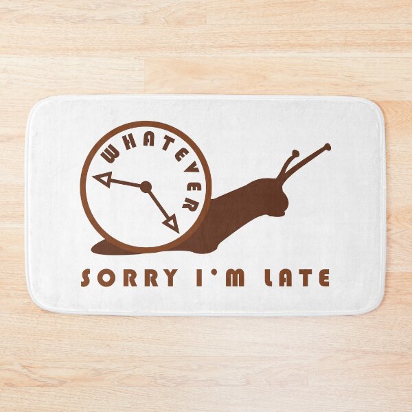 Item preview, Sorry I'm Late designed and sold by 7SistersGraphX.