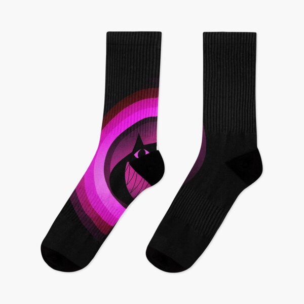 Item preview, funny laughing naughty cat on magenta background designed and sold by Raeolus.