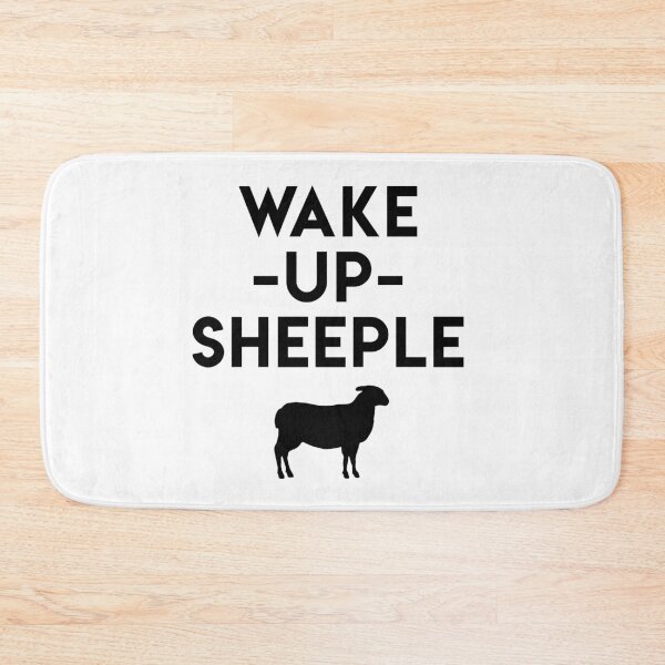 Item preview, Wake Up Sheeple - Funny Political Social Gift designed and sold by phassystore.