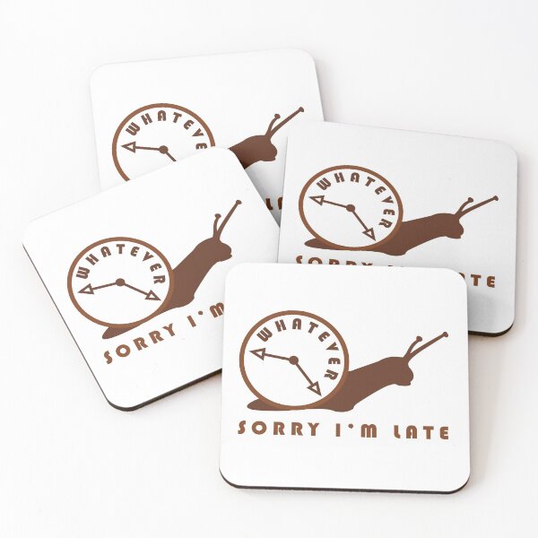 Item preview, Sorry I'm Late designed and sold by 7SistersGraphX.