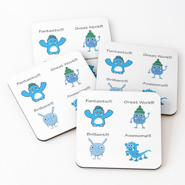 Item preview, Cute monsters fun reward design  designed and sold by GraphicBit.