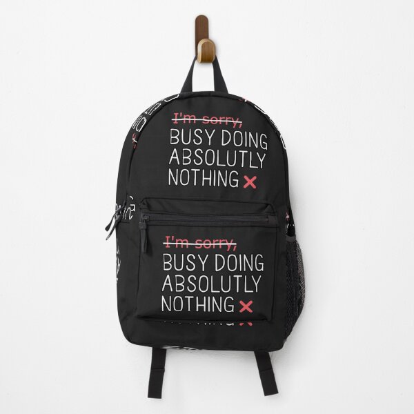 Item preview, "BUSY DOING NOTHING" designed and sold by Alessandro Portavoce.