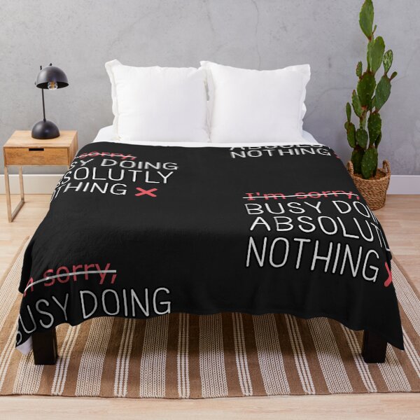 Item preview, "BUSY DOING NOTHING" designed and sold by Alessandro Portavoce.