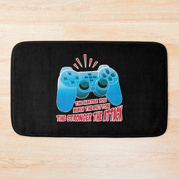 Item preview, Gaming Mash The Button Strong Attack Video Games designed and sold by OmmeDesigns.
