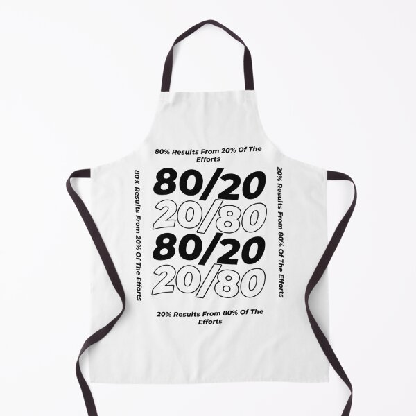 Item preview, Pareto Principle 80-20 Law designed and sold by DanLopesMerch.