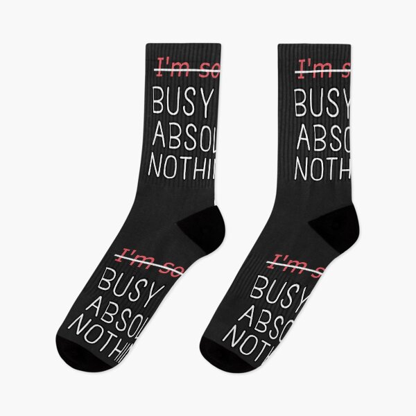 Item preview, "BUSY DOING NOTHING" designed and sold by Alessandro Portavoce.