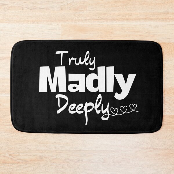 Item preview, Valentines Day Gift, Truly Madly Deeply #LoveYou designed and sold by AmazingEcraft.