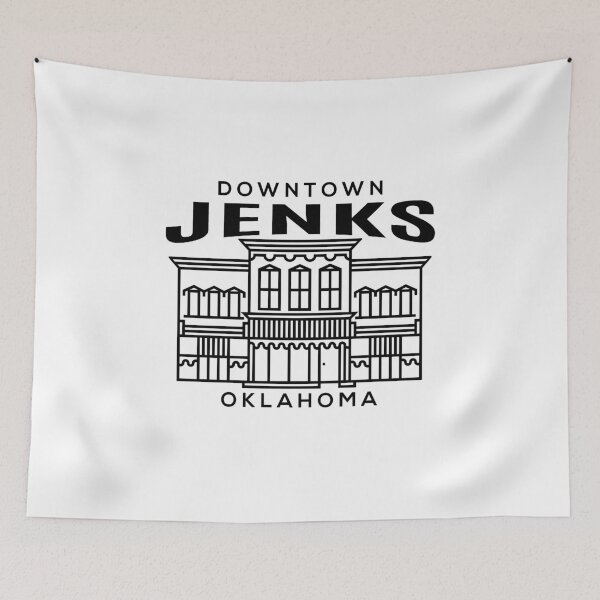 Item preview, Downtown Jenks OK designed and sold by HalpinDesign.
