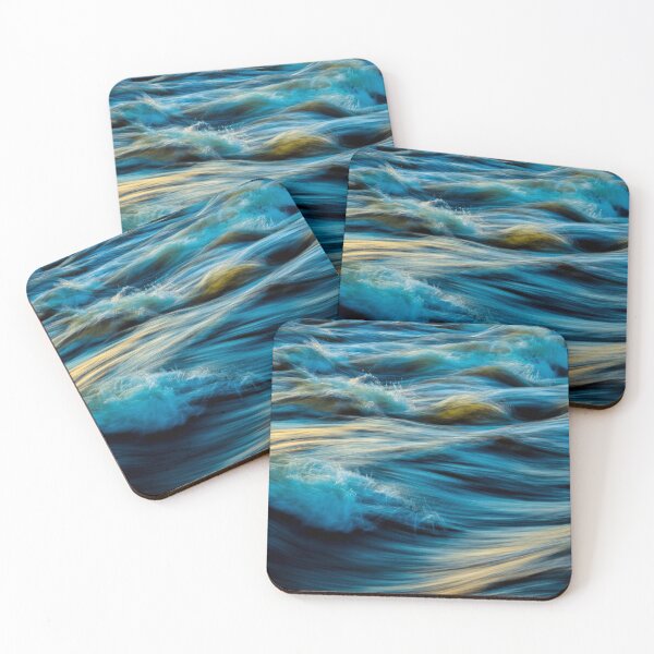 Item preview, Blue ocean waves designed and sold by Timegraf.