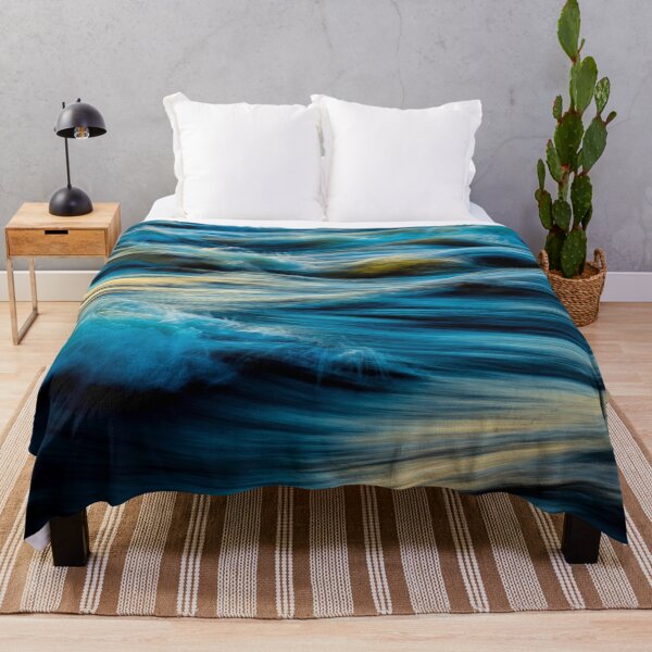 Item preview, Blue ocean waves designed and sold by Timegraf.