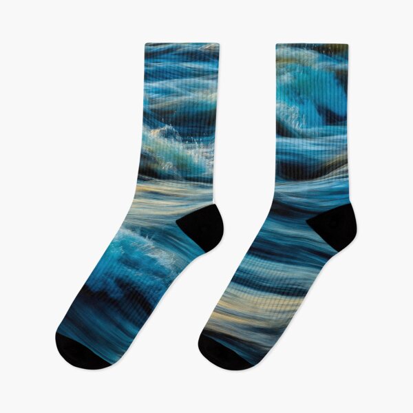 Item preview, Blue ocean waves designed and sold by Timegraf.