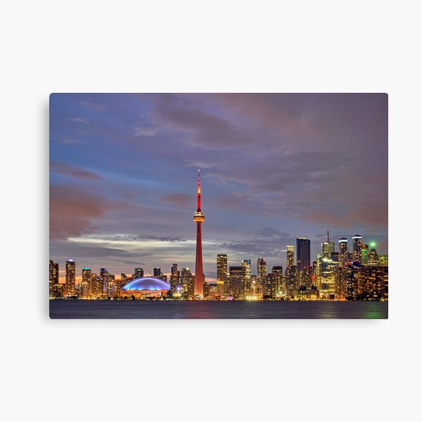 Skyline von Toronto Leinwanddruck