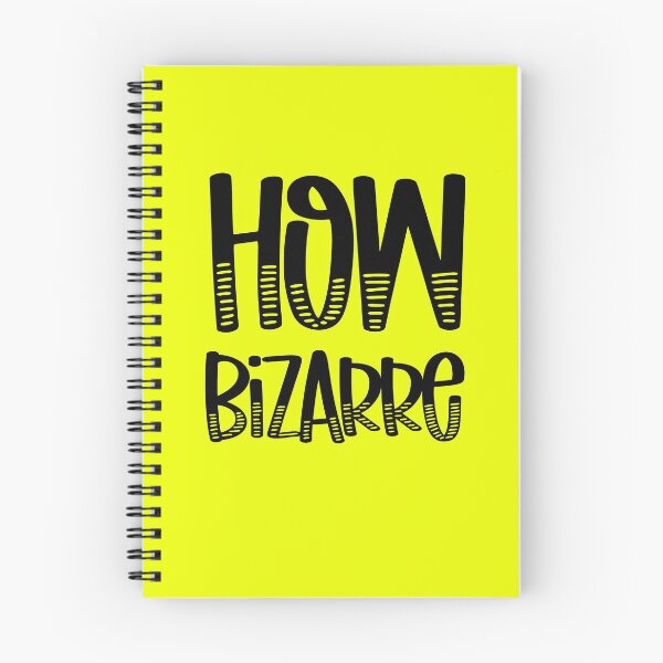 Item preview, How Bizarre Yellow designed and sold by DamaliePierre.