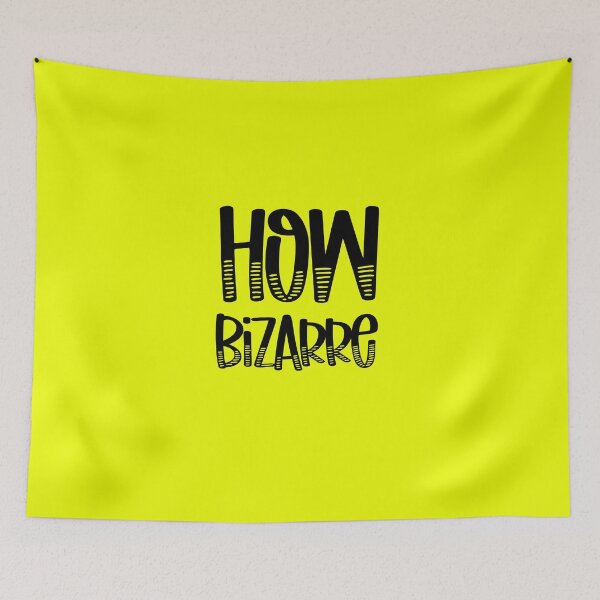 Item preview, How Bizarre Yellow designed and sold by DamaliePierre.
